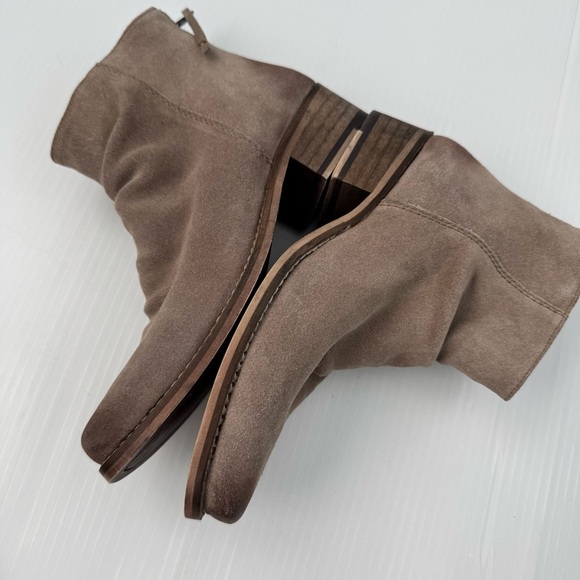 Seychelles Challenge 2 Sand Suede Leather Ankle Boots Women's Tan size 6.5 - Picture 7 of 13